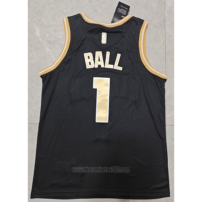 Camiseta Charlotte Hornets LaMelo Ball #1 Select Series Oro Negro